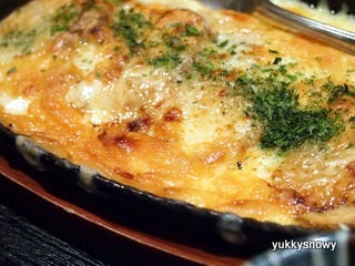 じゃがいも味噌チーズ焼き