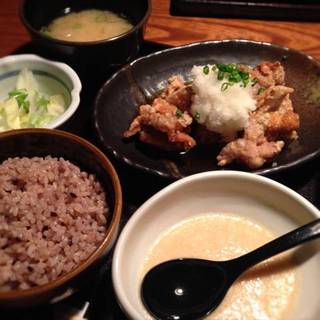 揚げ若鶏定食