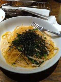 茹でたてパスタ