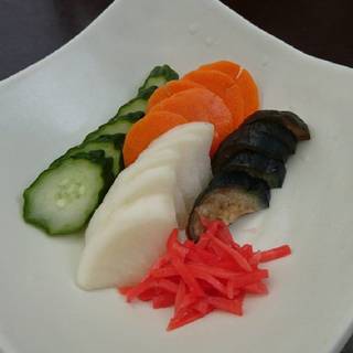 新香盛り合わせ