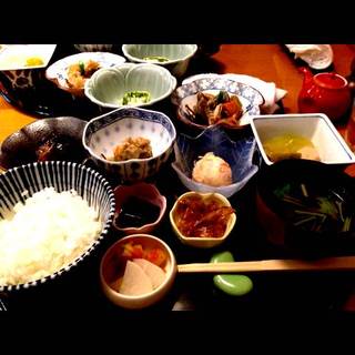 癒やし御膳と一品料理