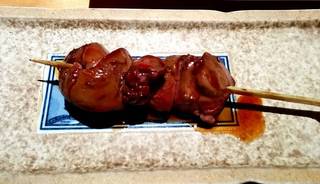 比内地鶏の白レバー