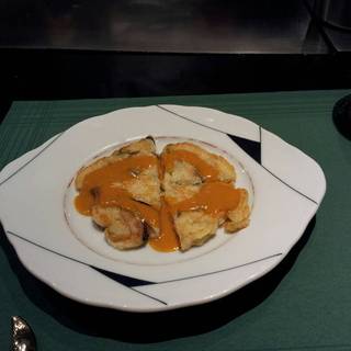 洋風さつま揚げ伊勢海老ソース