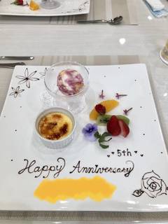 ランチ、記念日コース