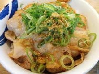塩豚カルビ丼