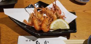 四万十手長えびの素揚げ