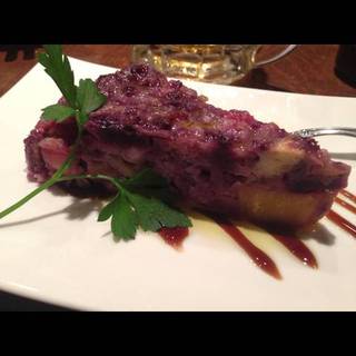 紫芋とサツマイモのキッシュ