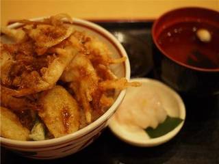 白えび天丼（お刺身付）