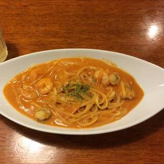 エビとホタテのトマトクリームシチュー