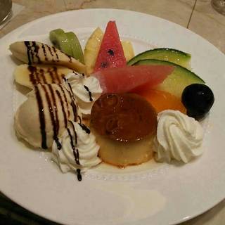 プリンアラモード