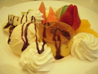 プリンアラモード