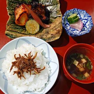 めぬきの塩焼き　定食