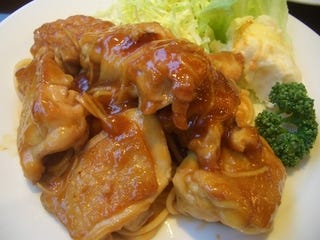 チキンの照り焼き