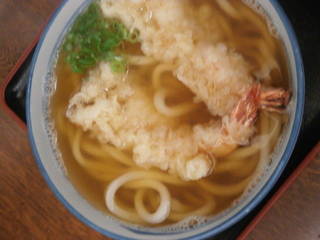 天ぷらうどん