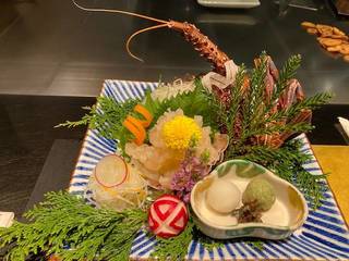 伊勢海老のお造り