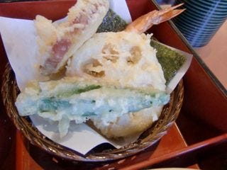 天麩羅盛り合わせ