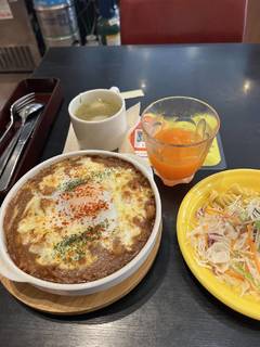 キーマ風焼きカレー
