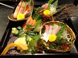 刺身盛り合わせ