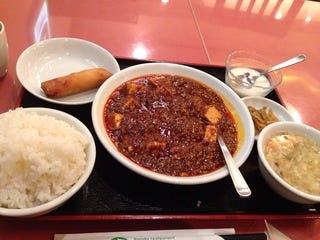 麻婆豆腐定食