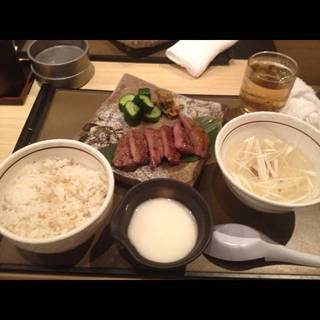 二段熟成厚切り牛たん定食