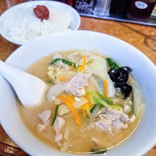 豚汁白飯