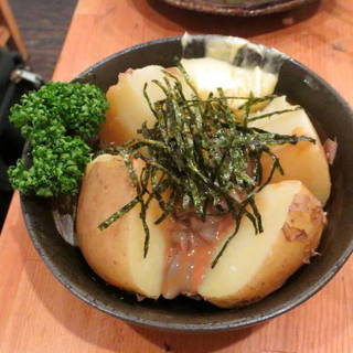 塩辛じゃがバター