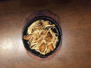 せせりの鉄板焼き