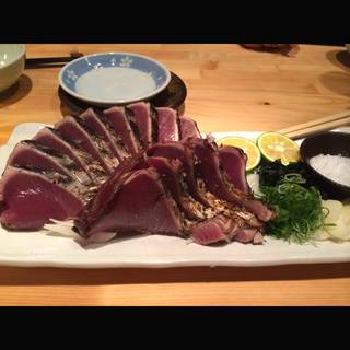 カツオの塩タタキ