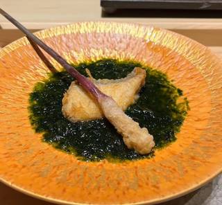 鰆と矢生姜の若狭地