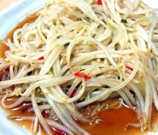 ピリ辛もやし炒め