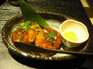 手づくりチーズつくね