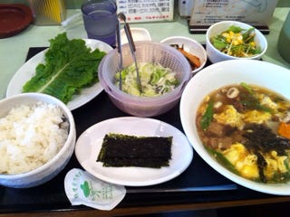 テールスープ定食