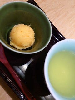 柿のシャーベット