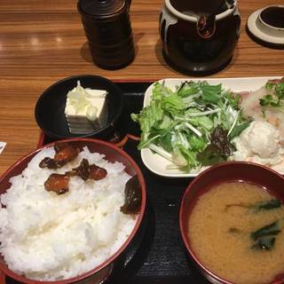 鳥の柚子胡椒焼定食