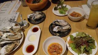 牡蠣の食べ放題コース（５９８０円）のコース牡蠣