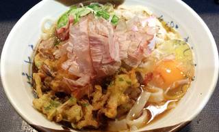 かき揚げきしめん