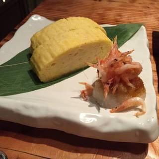 出し巻玉子　桜海老おろし添え