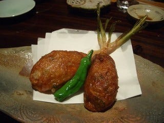 みょうがさつま揚げ