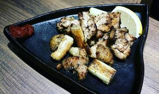 親鳥の炙り焼き