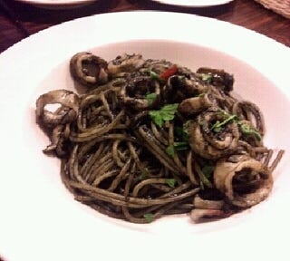 いかすみのスパゲッティ