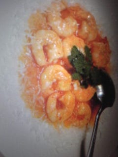 海老のチリソース炒め