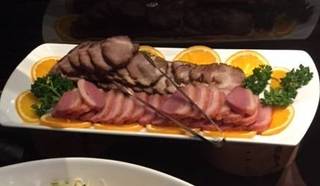 叉焼と鴨ロース