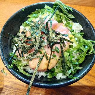 ネギトロ丼　ハーフ