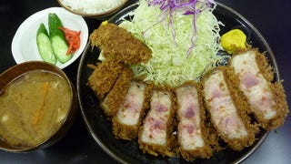 特上ロースかつ定食