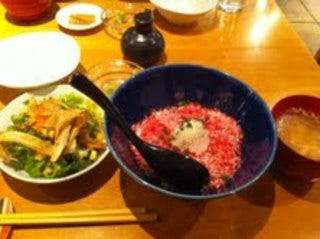 牛とろおろし飯