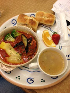 煮込みハンバーグセット