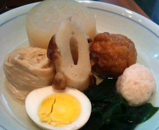 おでんとだし茶漬け定食