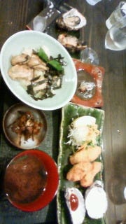 牡蠣料理コース