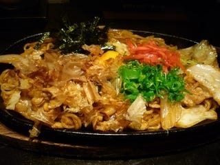 月見焼きそば