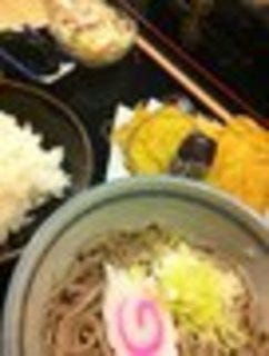 そば定食